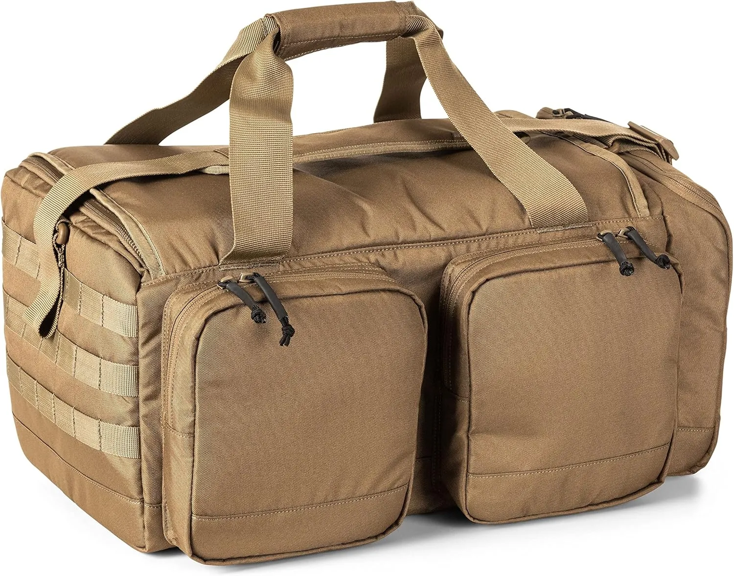 5.11 Range Ready Trainer Duffel Organizer Pistol Range Bag, Style 56567, Kangaroo
