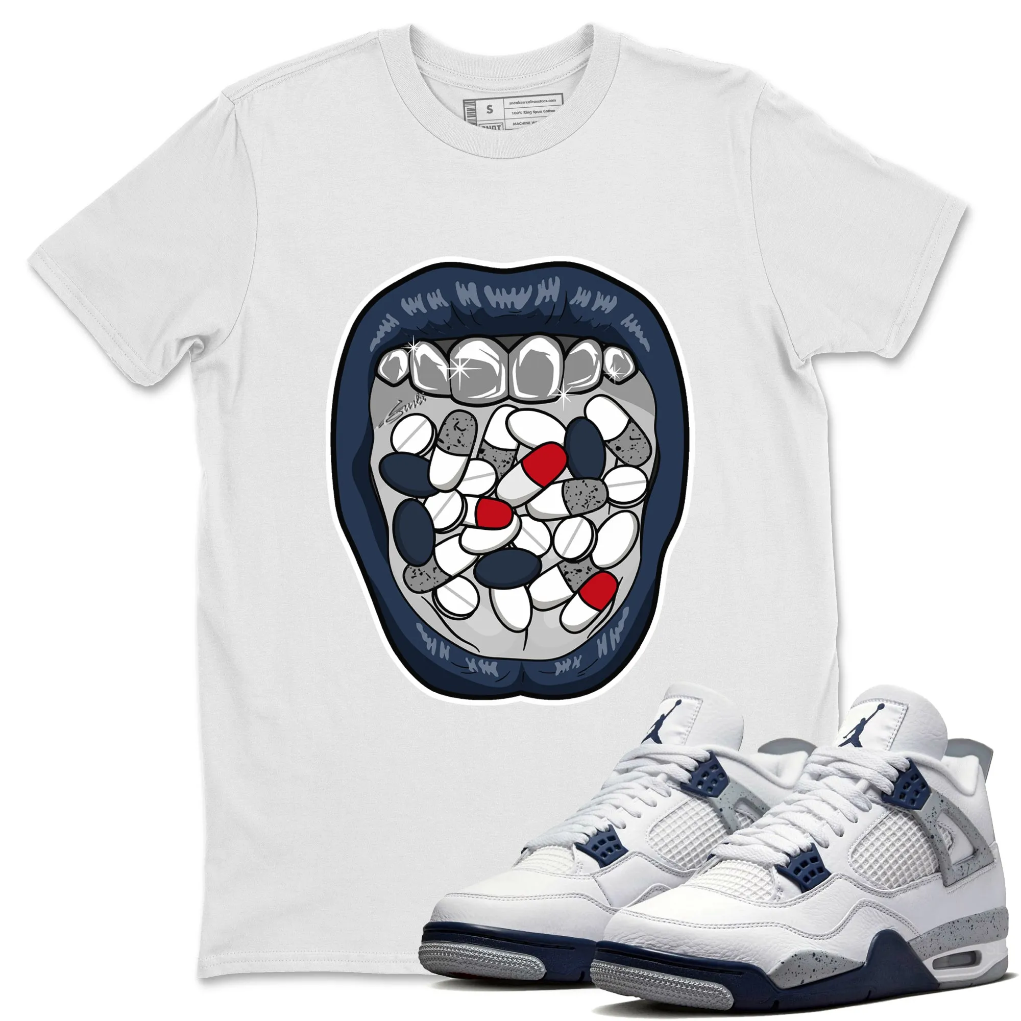 Acid 4 Lips On-budget Trusted by customers Navy Jordan Air Tops Unisex - Midnight