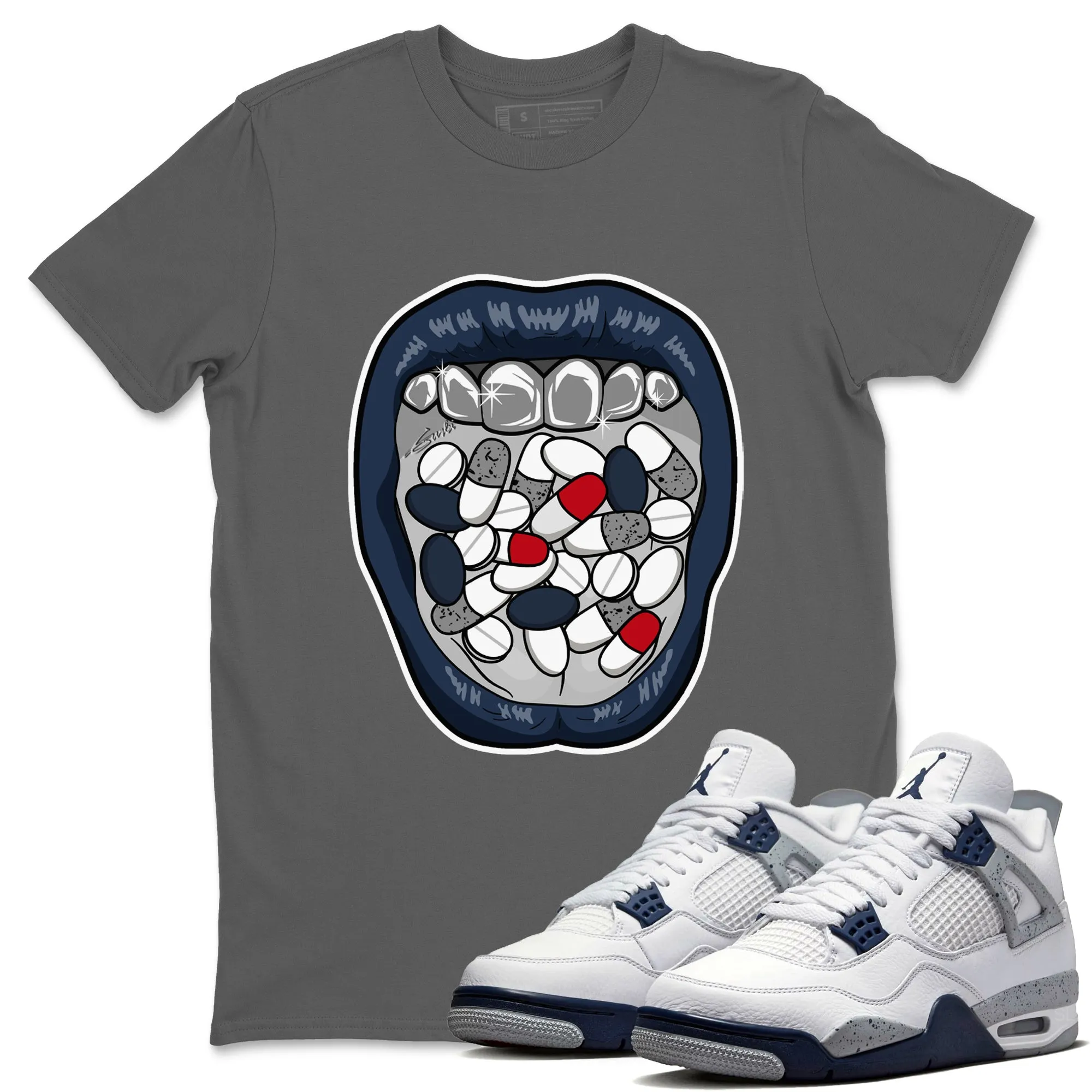 Acid 4 Lips On-budget Trusted by customers Navy Jordan Air Tops Unisex - Midnight