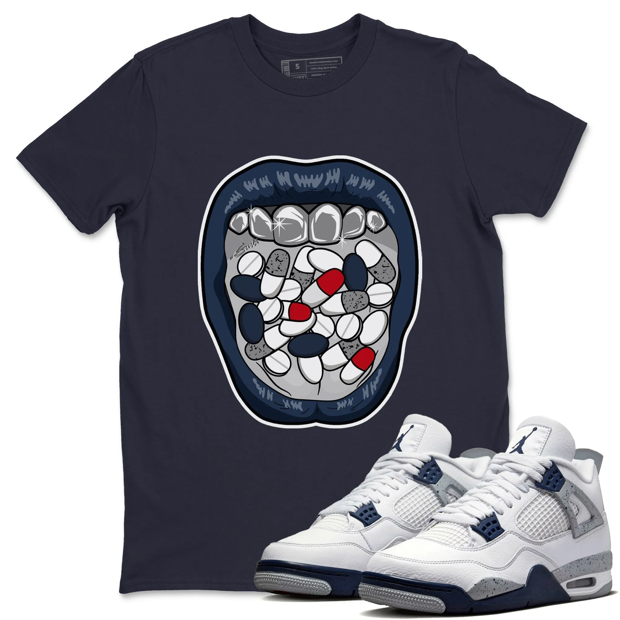 Acid 4 Lips On-budget Trusted by customers Navy Jordan Air Tops Unisex - Midnight