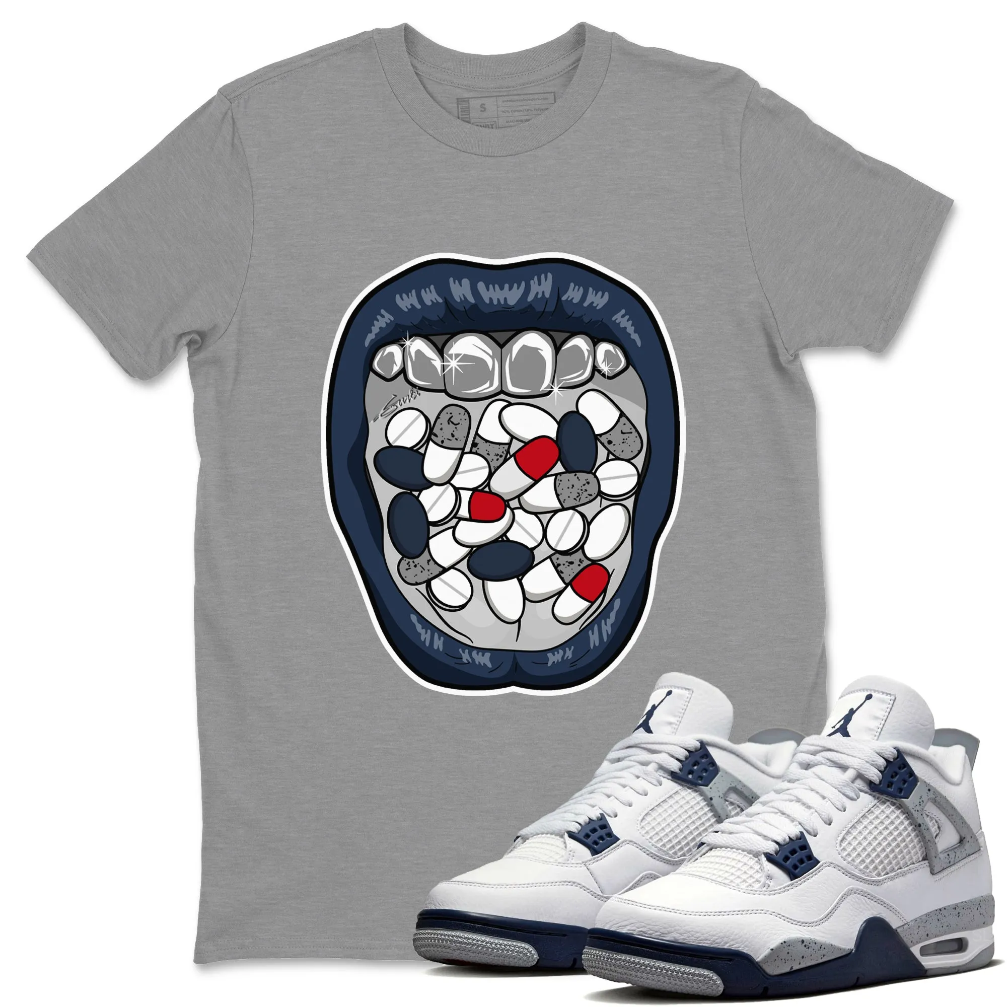 Acid 4 Lips On-budget Trusted by customers Navy Jordan Air Tops Unisex - Midnight