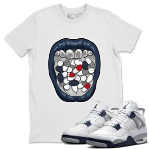 Acid 4 Lips On-budget Trusted by customers Navy Jordan Air Tops Unisex - Midnight
