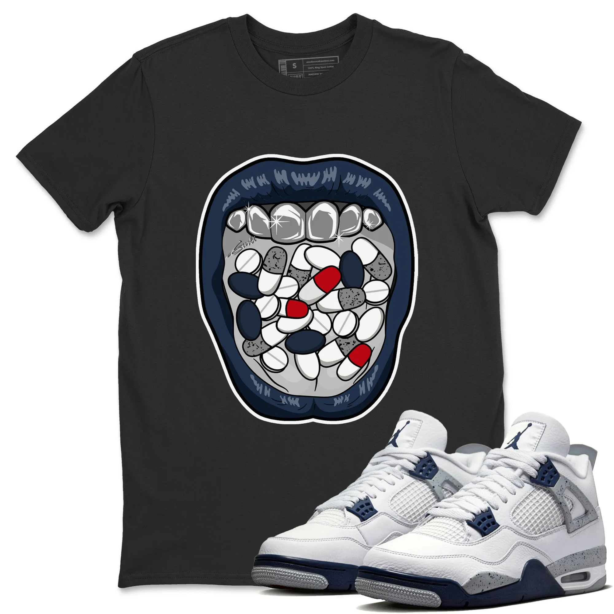 Acid 4 Lips On-budget Trusted by customers Navy Jordan Air Tops Unisex - Midnight