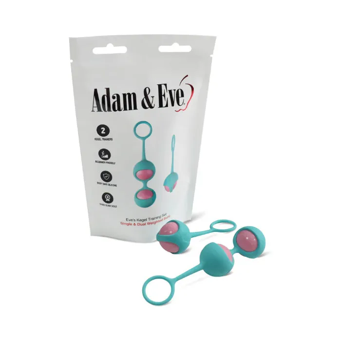 Adam & Eve Eve's Silicone Weighted Kegel Training Set