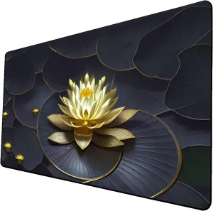 AI Painting TCG Playmat - MTG Trading Card Game Mat, 24x14 Inches Premium MTG Playmat - The Perfect Companion for Intense Card Battles - Fantasy Dark Vampire Lotus-086