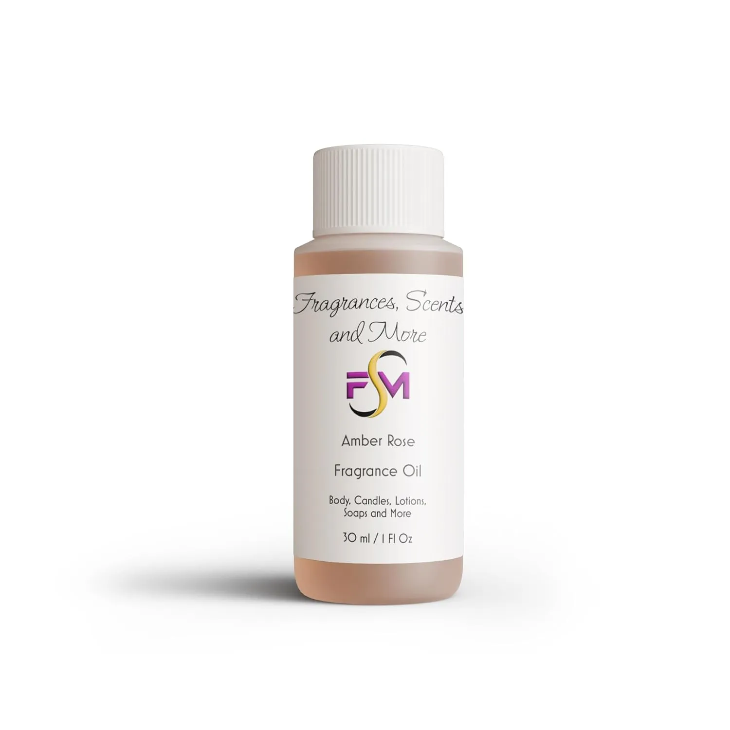 Amber Rose Fragrance Oil - 1 Fl Oz Plastic Bottle (30ml)