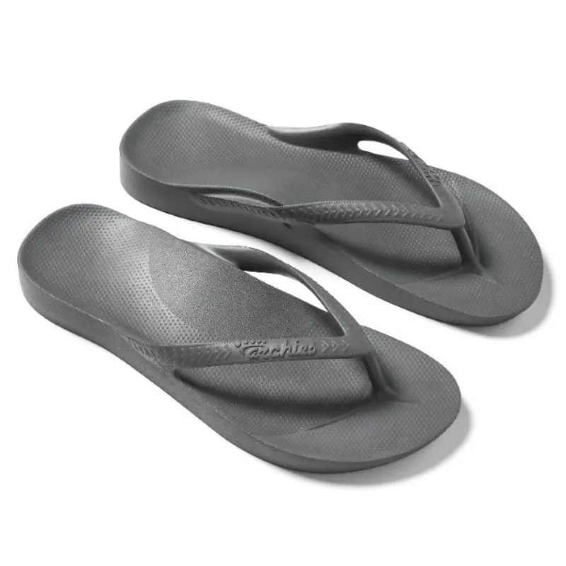 ARCHIES Flip Flop in CHARCOAL