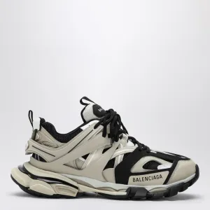 Balenciaga Track Beige/Black Mesh And Nylon Trainer