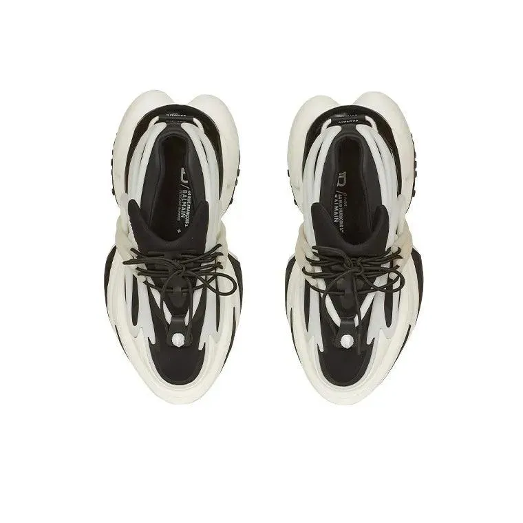 BALMAIN Unicorn Low 'Black White'