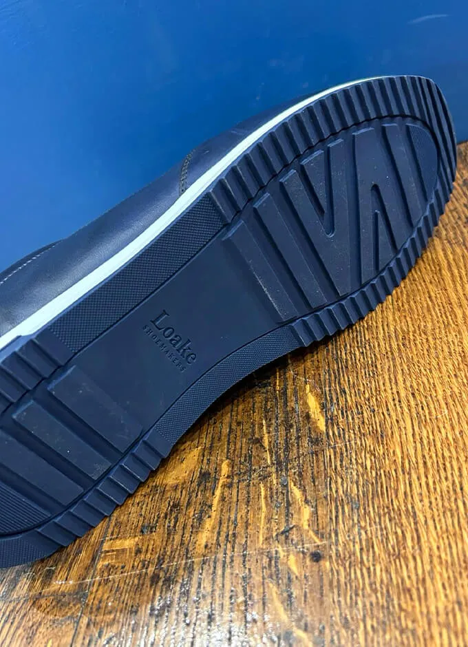 Bannister | Navy Leather