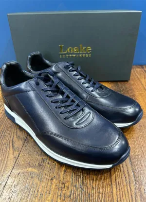 Bannister | Navy Leather