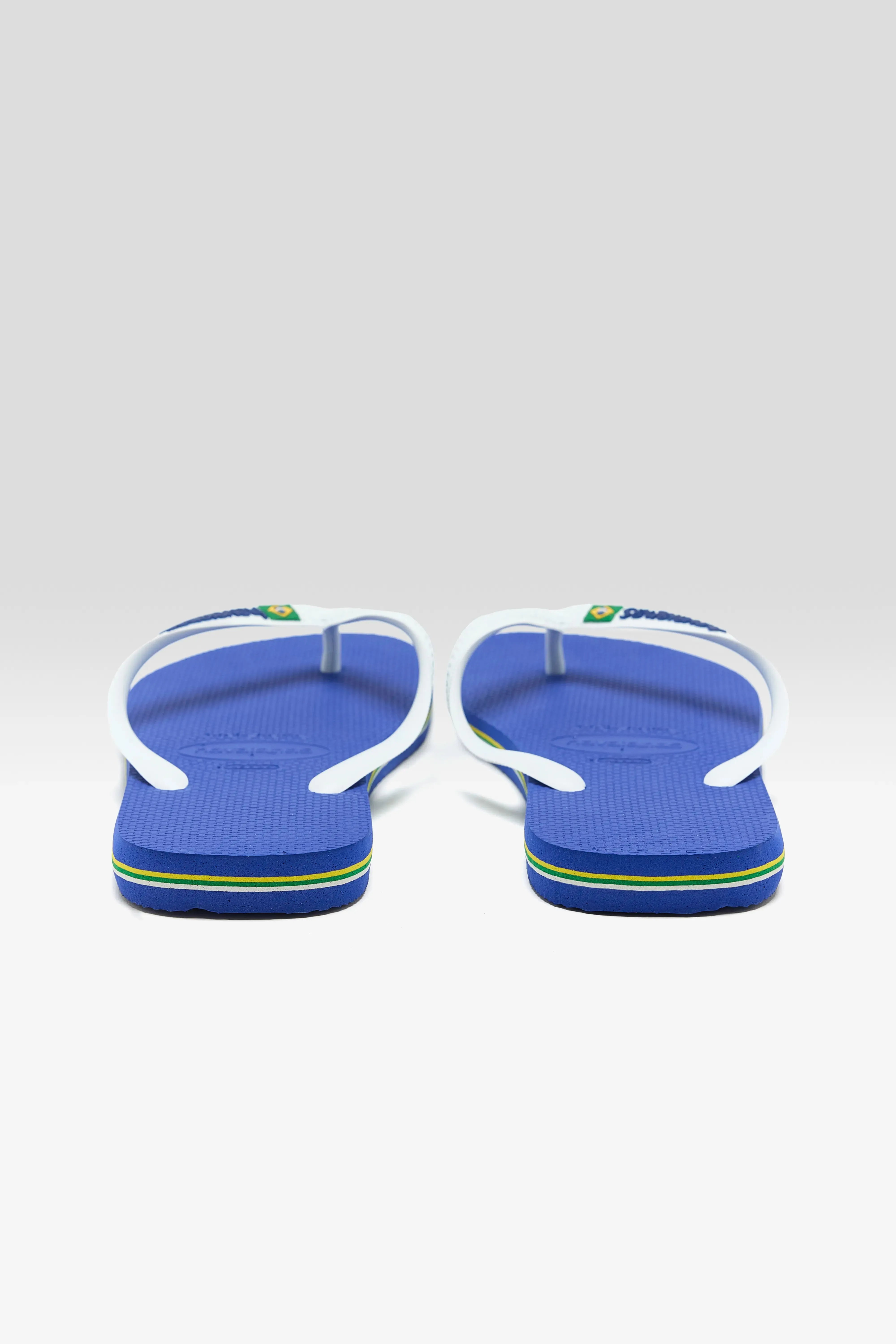Brasil Logo Flip Flops for Men  (251 / M / BLUE)