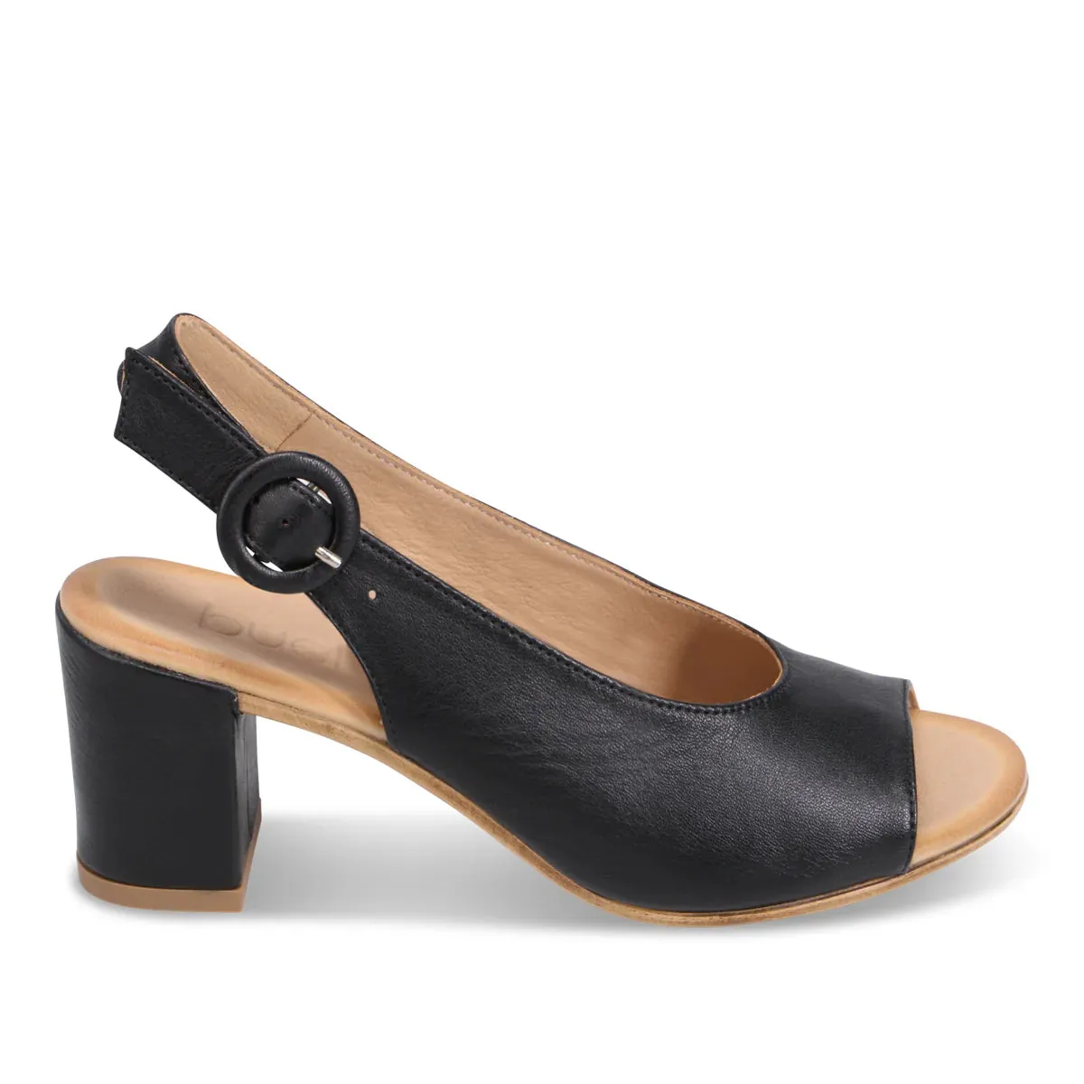 Bueno NOVAH Heeled Sandal in Black