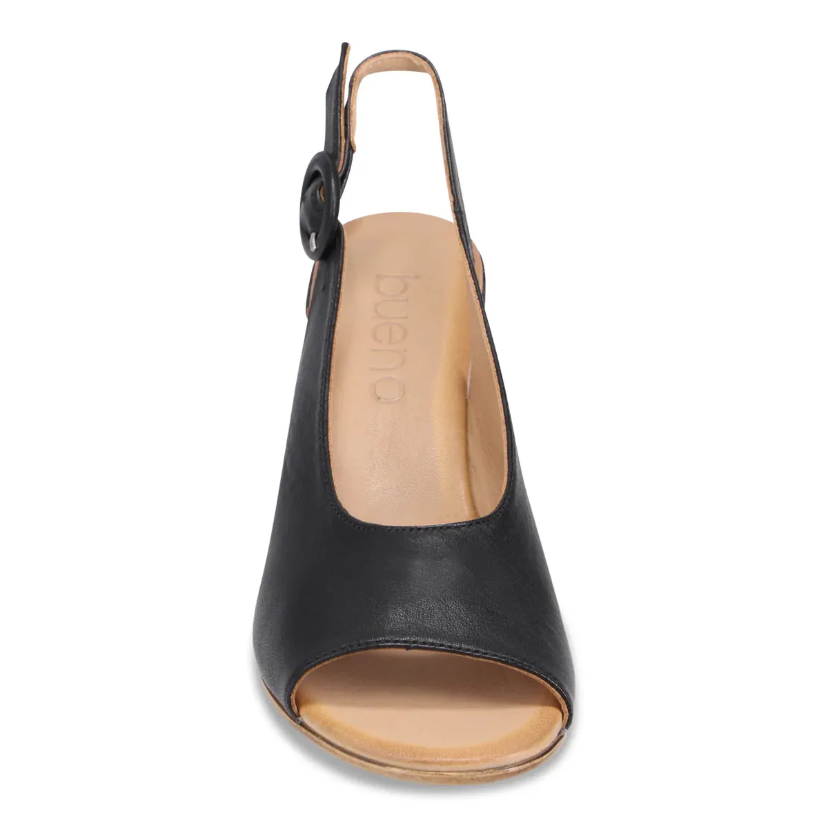 Bueno NOVAH Heeled Sandal in Black