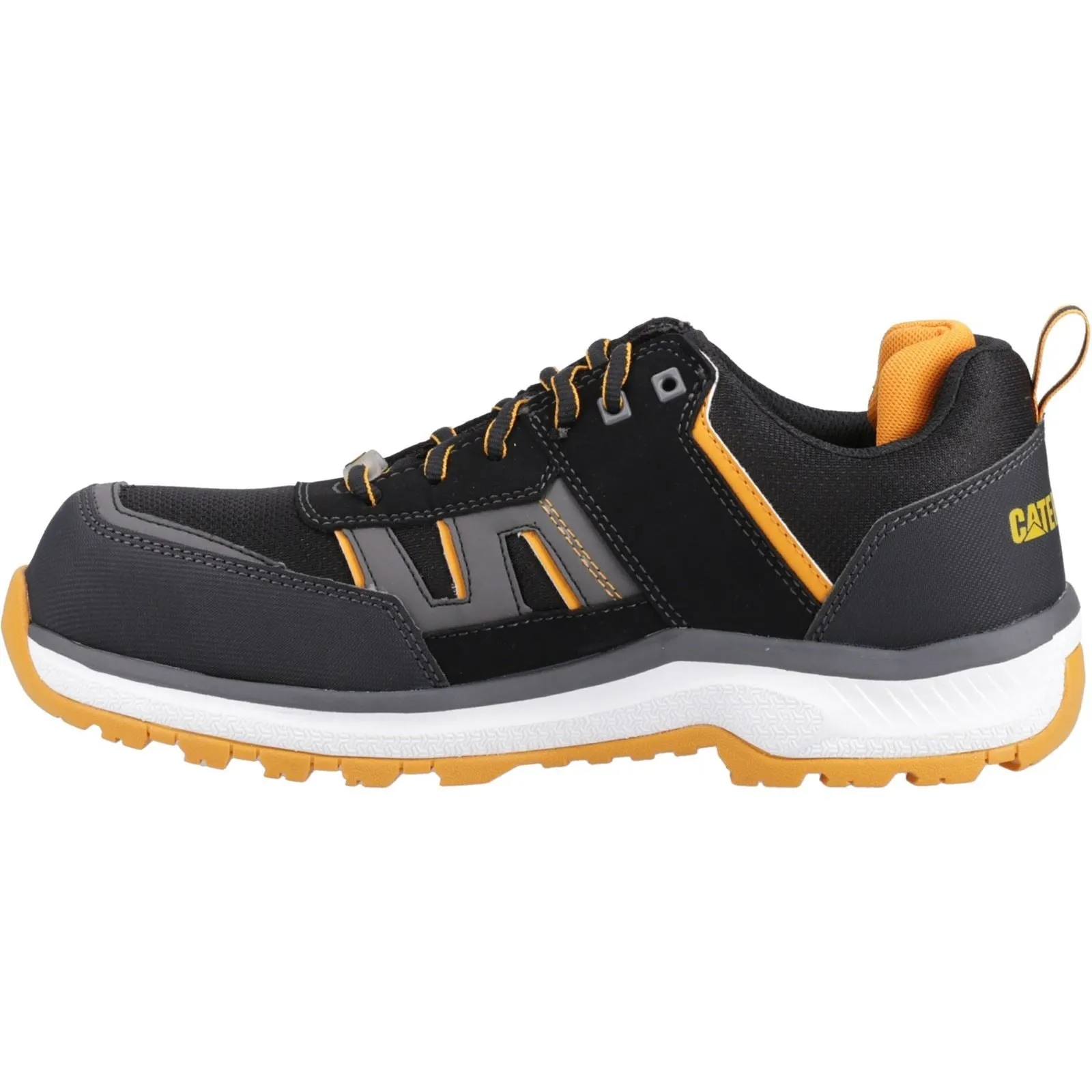 Caterpillar Accelerate S3 Textile Orange Safety Trainers