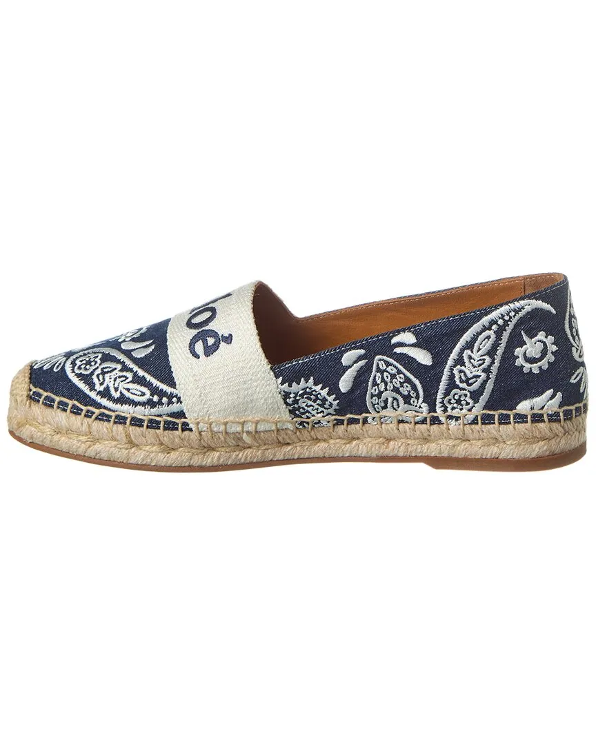 Chloé Piia Canvas Espadrille