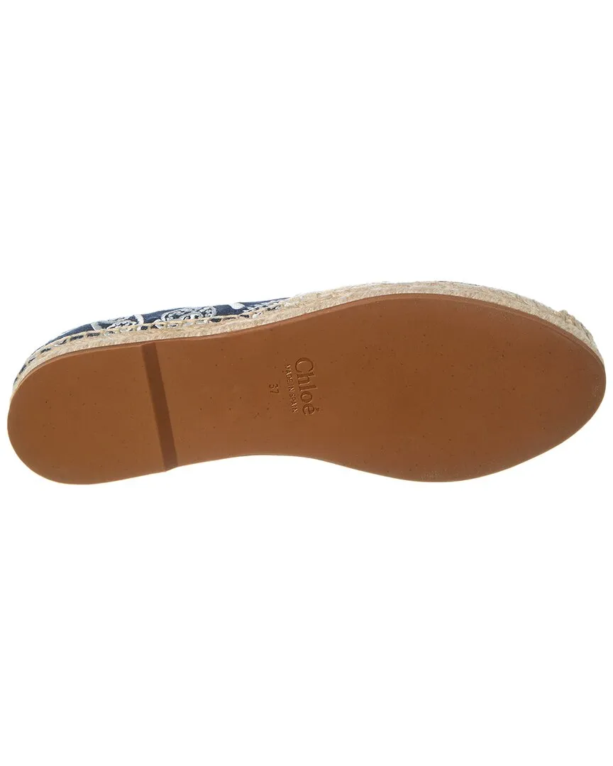 Chloé Piia Canvas Espadrille