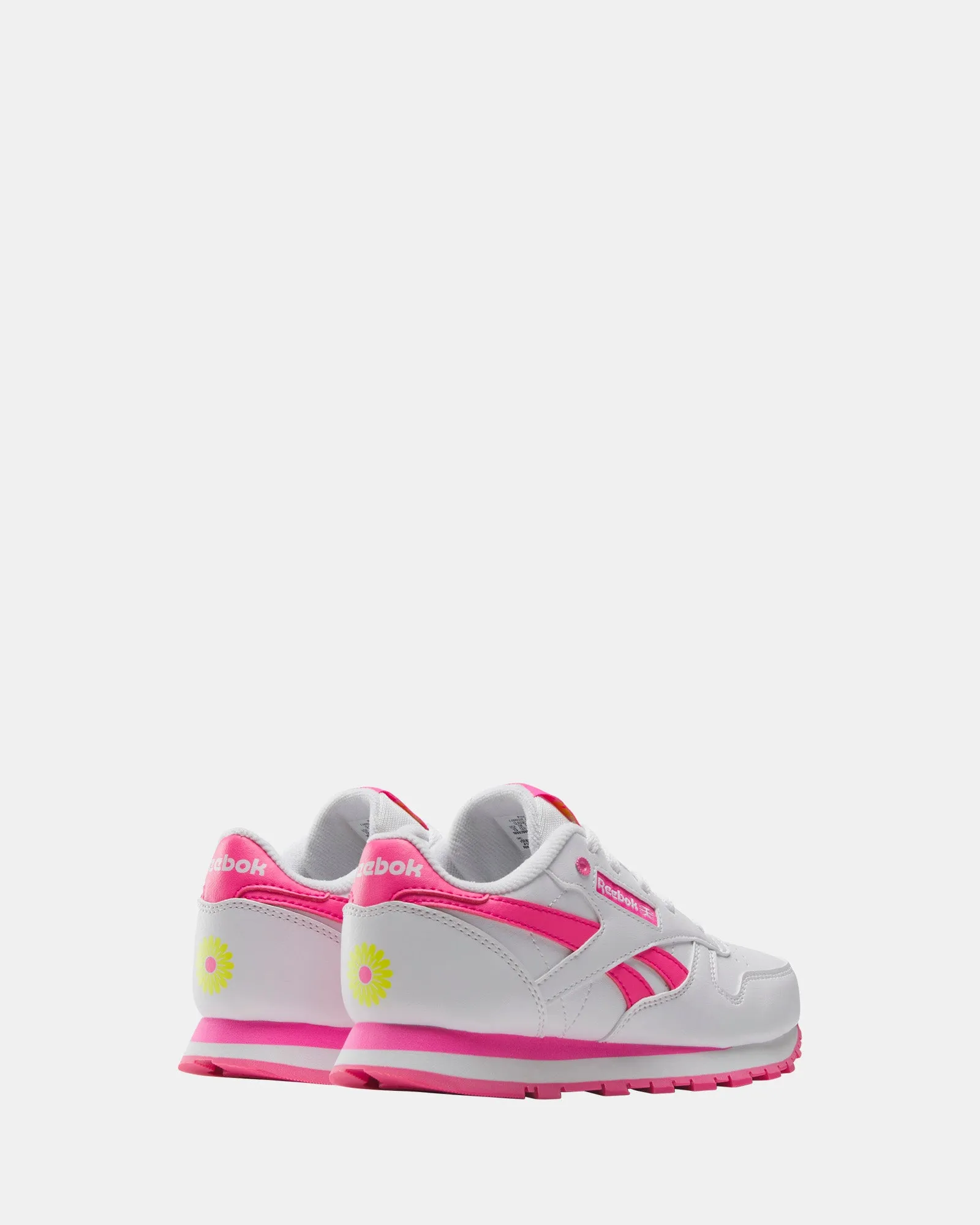 Classic Leather Pink/Yellow/White