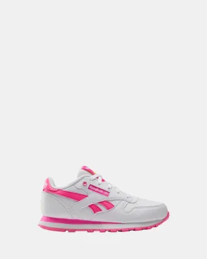 Classic Leather Pink/Yellow/White
