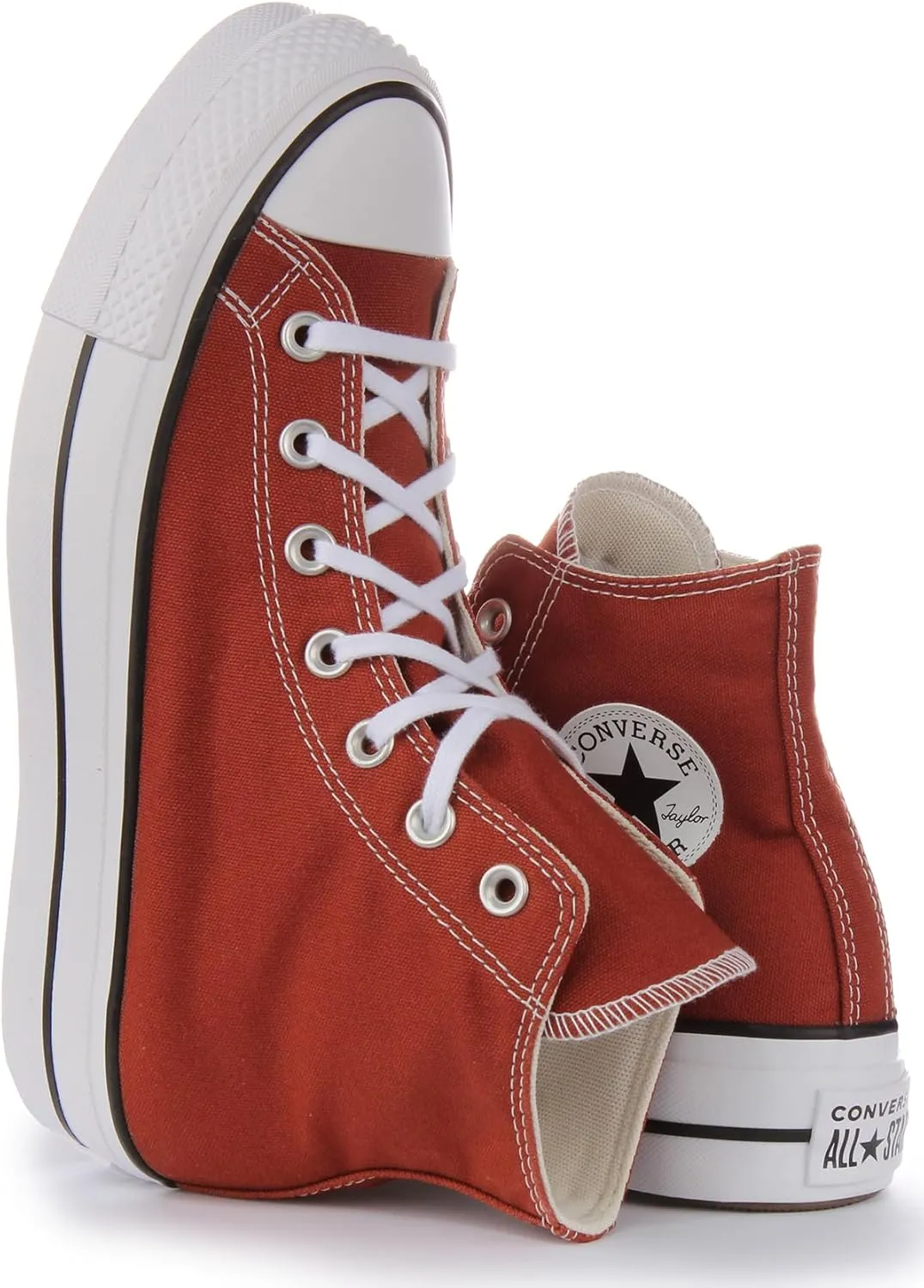 Converse Chuck Taylor All Star Lift Hi Women's Lace Up Canvas Platform Trainers