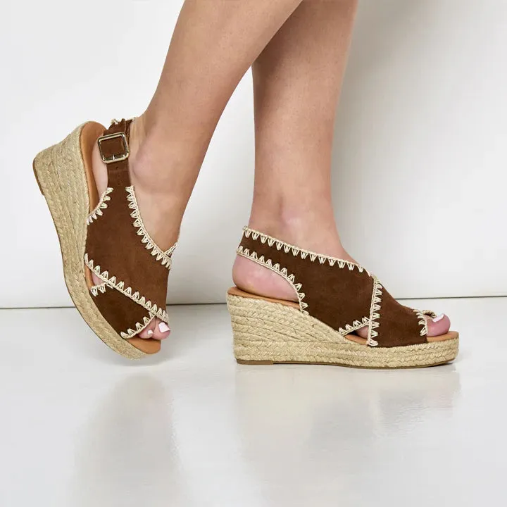 Cordani Calzature Emile Suede Wedge