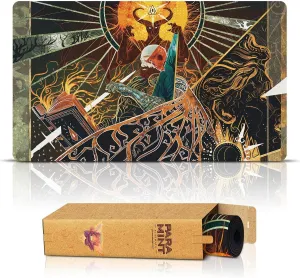 Demonic Tutor (Stitched) - MTG Playmat by Anato Finnstark - Compatible with Magic The Gathering Playmat - Play MTG, YuGiOh, TCG - Original Play Mat Art Designs & Accessories