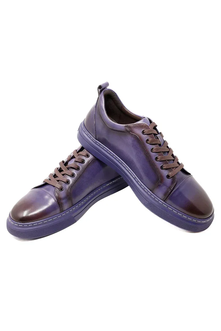 EBONITE RADIANCE LOW TOP SNEAKERS-BARABAS