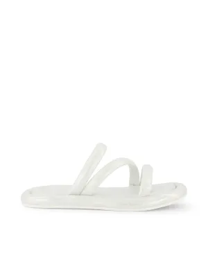 Girls' Kaylen Strap Slippers in Silver