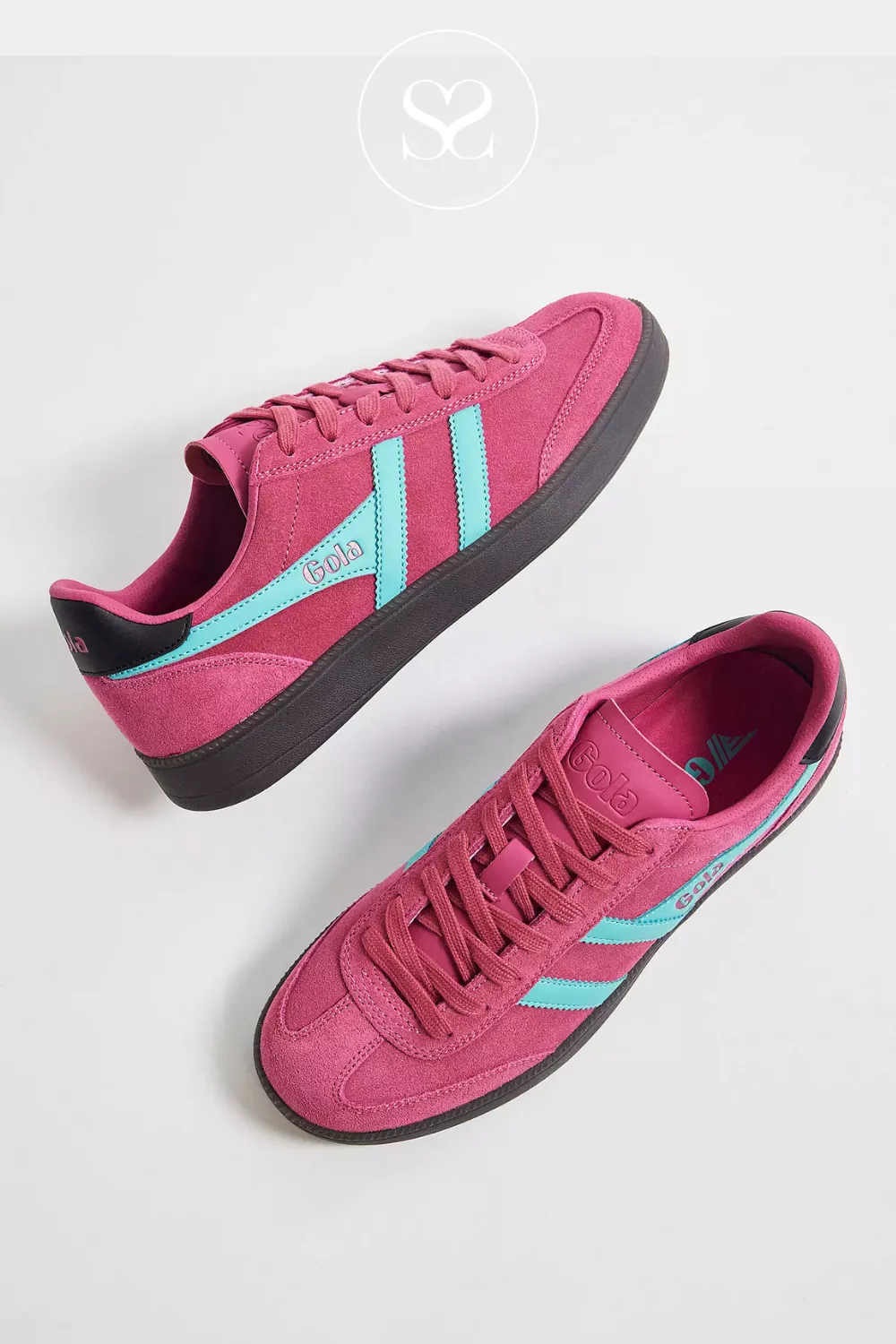 GOLA VIPER CLB735KN FUCHSIA/SEA MIST/ BLACK TRAINERS