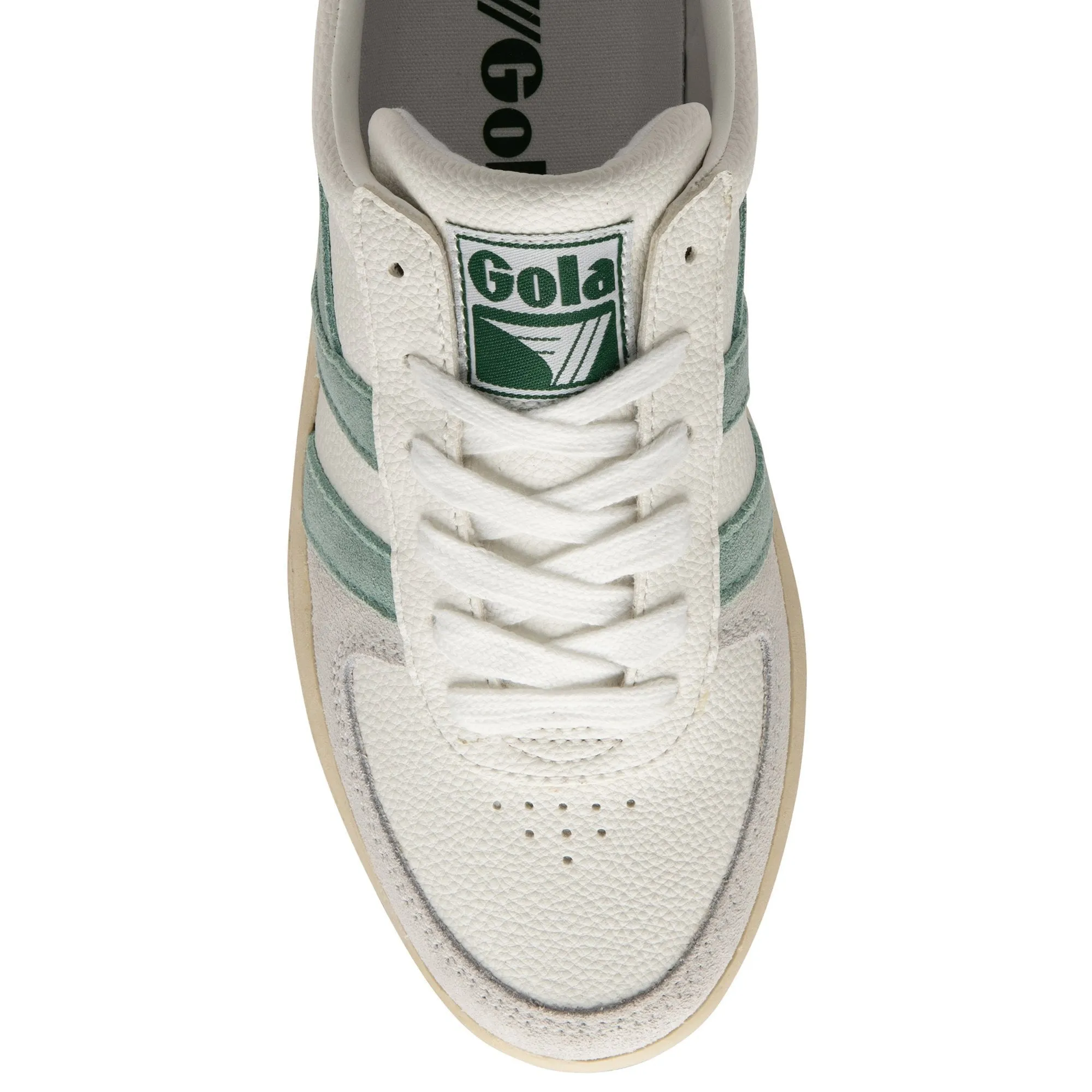 Grandslam Trident Sneaker (White   Green Mist   Evergreen)