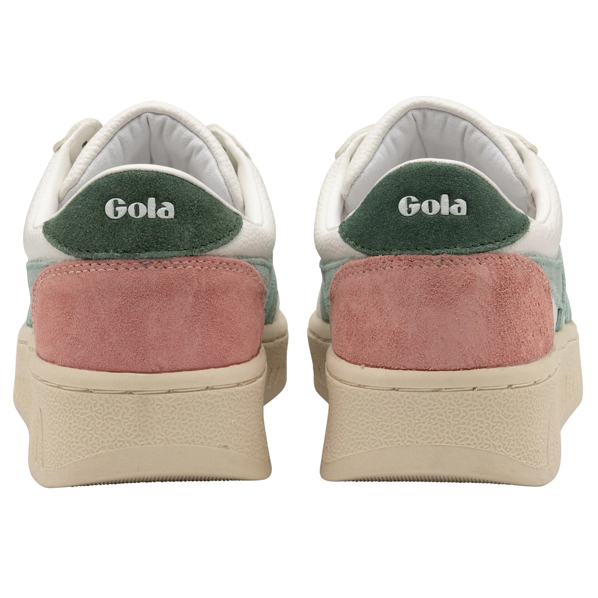 Grandslam Trident Sneaker (White   Green Mist   Evergreen)