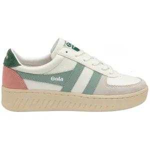 Grandslam Trident Sneaker (White   Green Mist   Evergreen)