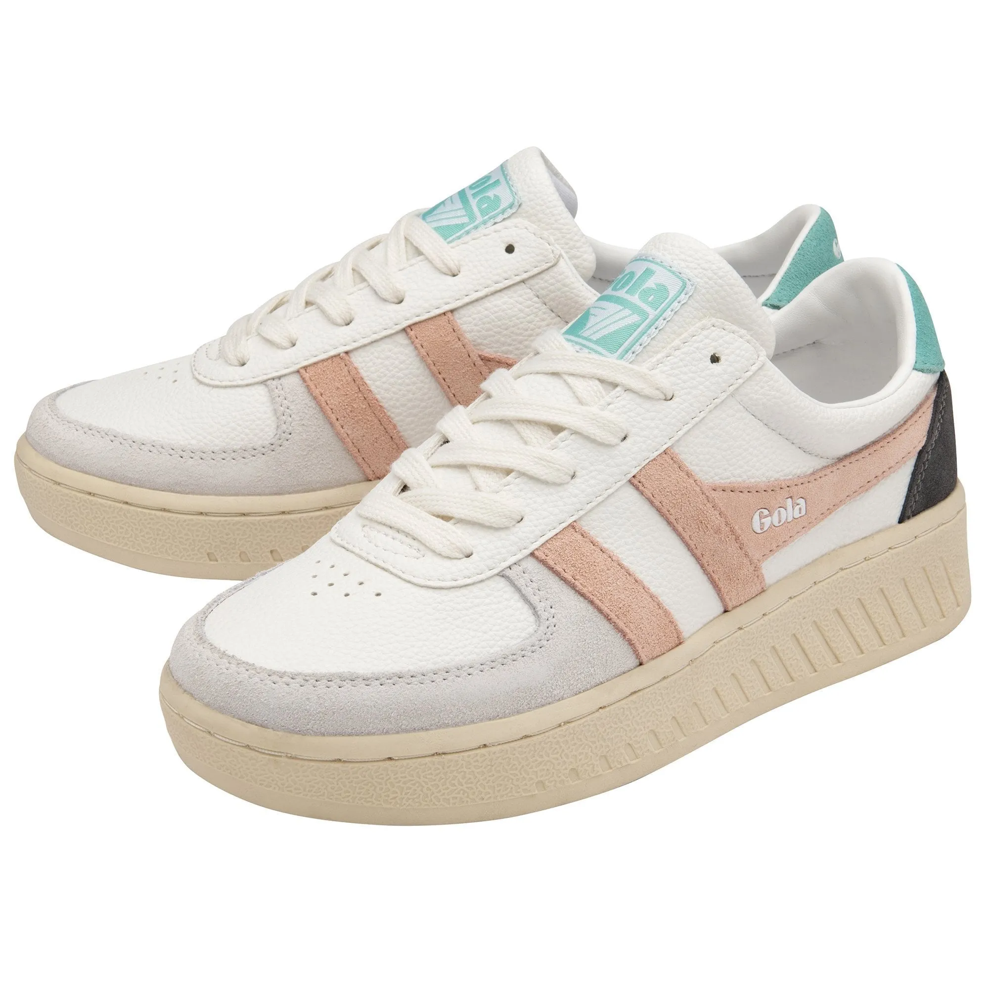 Grandslam Trident Sneaker (White   Pearl Pink   Sea Mist)