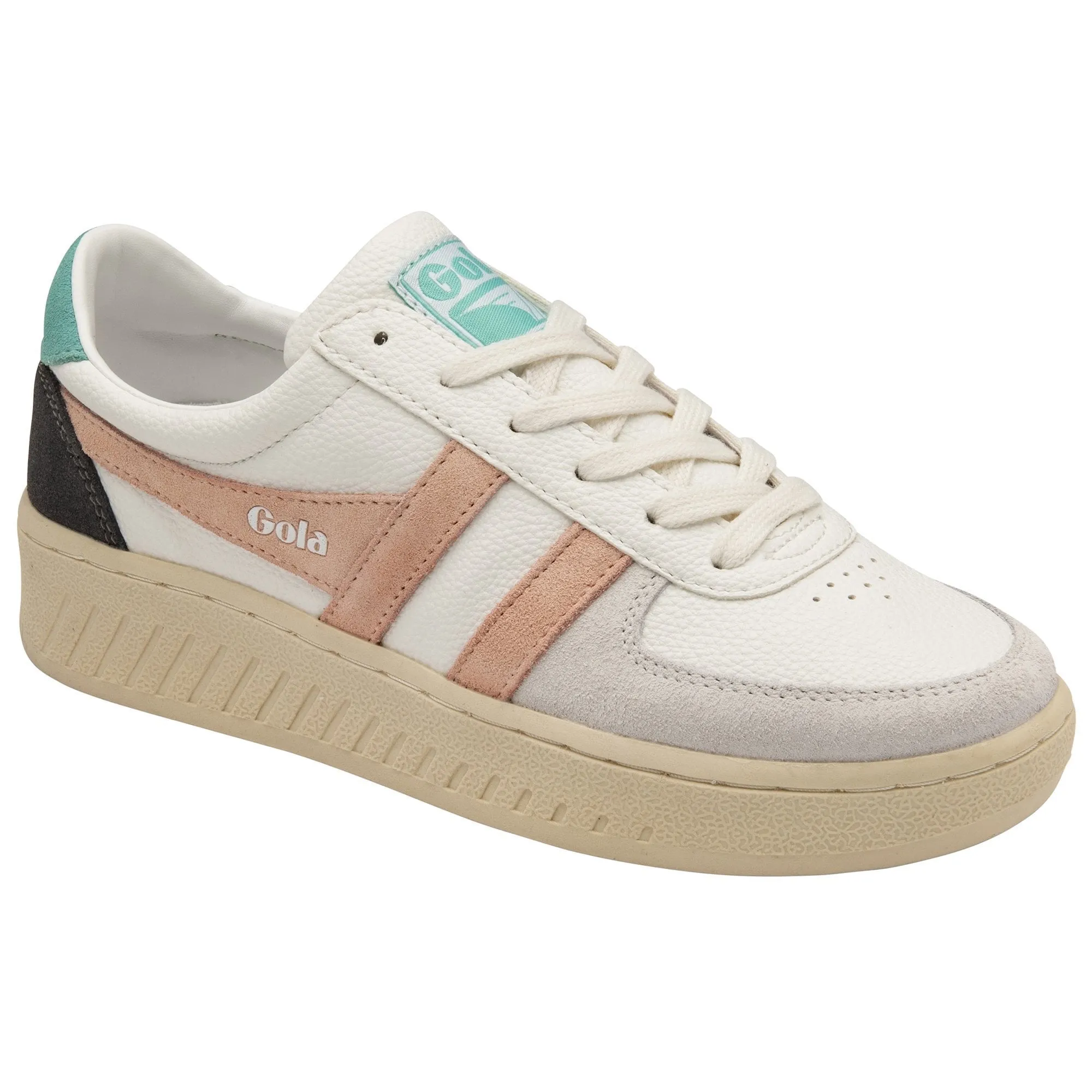 Grandslam Trident Sneaker (White   Pearl Pink   Sea Mist)