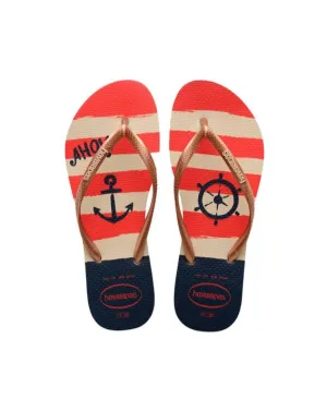 Havaianas Slim Nautical Red
