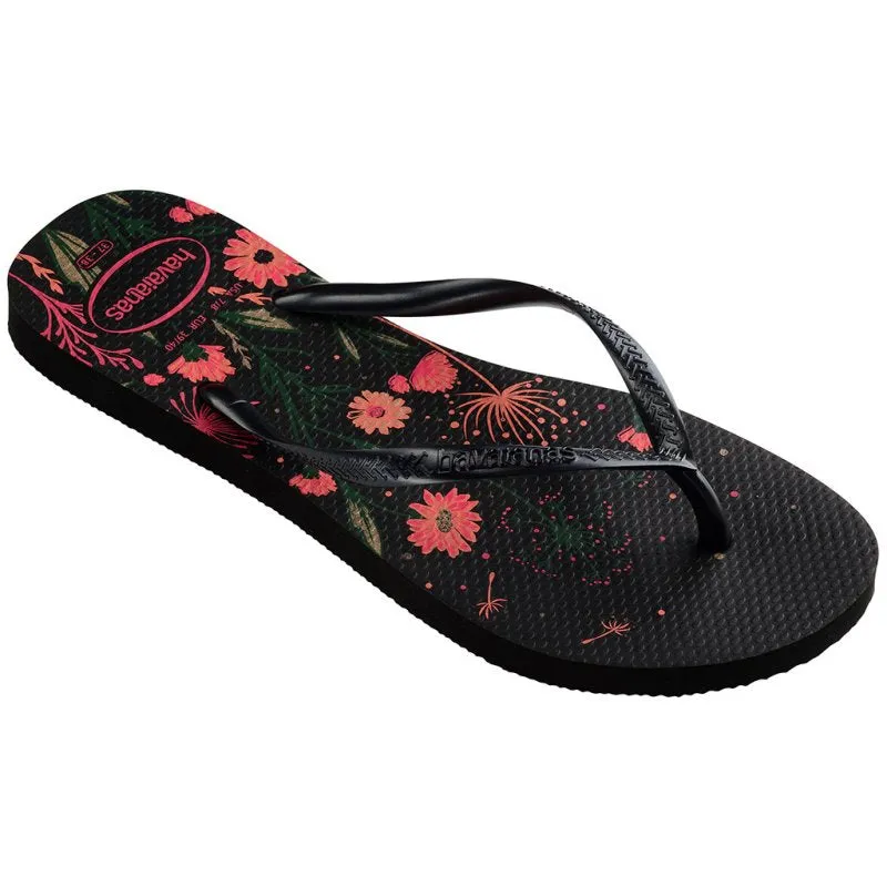HAVAIANAS SLIM ORGANIC - BLACK.PINK