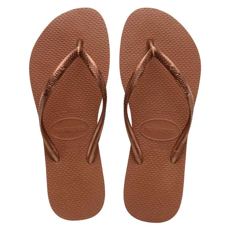 HAVAIANAS SLIM - RUST/METALLIC COPPER