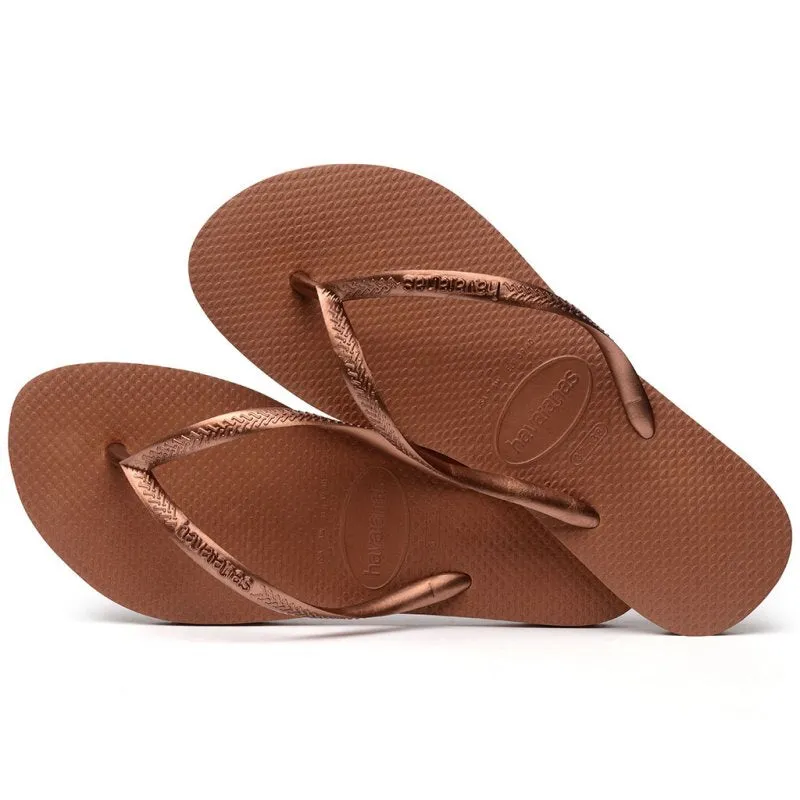 HAVAIANAS SLIM - RUST/METALLIC COPPER
