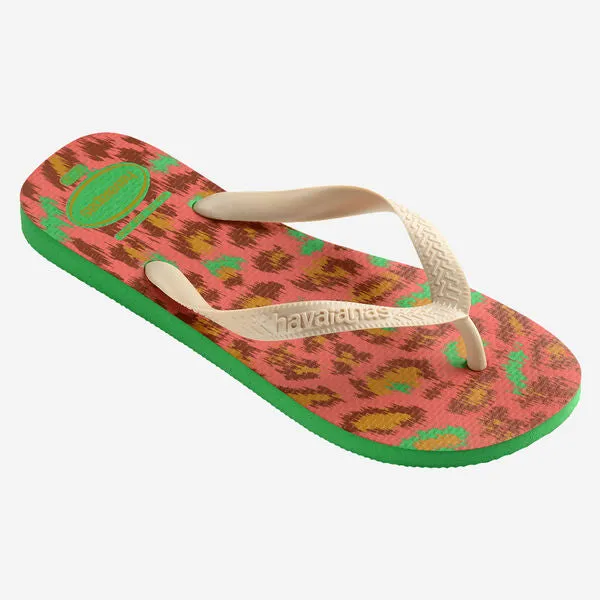 HAVAIANAS TOP ANIMALS - LEAF GREEN