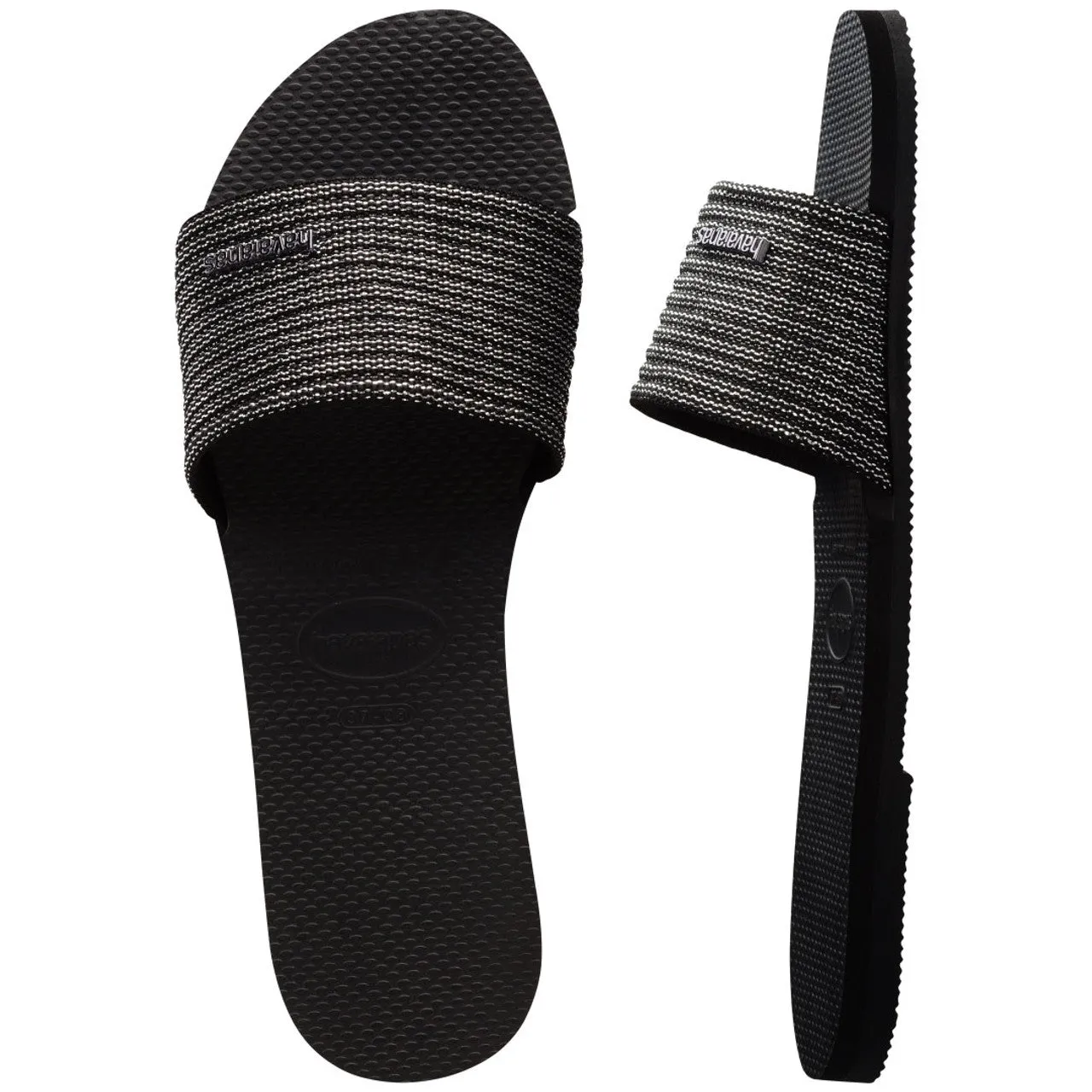 HAVAIANAS YOU MALTA METALLIC - BLACK