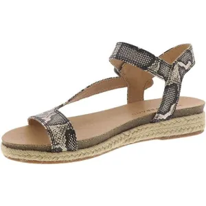 Impeccable Gabrien Espadrille Flat Lucky Ankle Brand Natural Suede Best-value Heel Wedge Sandal Snake