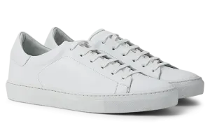 Leather Trainer │ White
