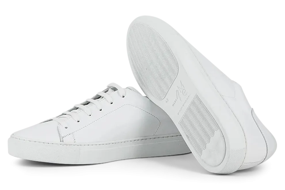 Leather Trainer │ White