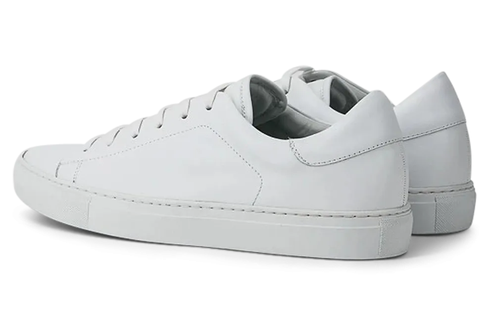Leather Trainer │ White