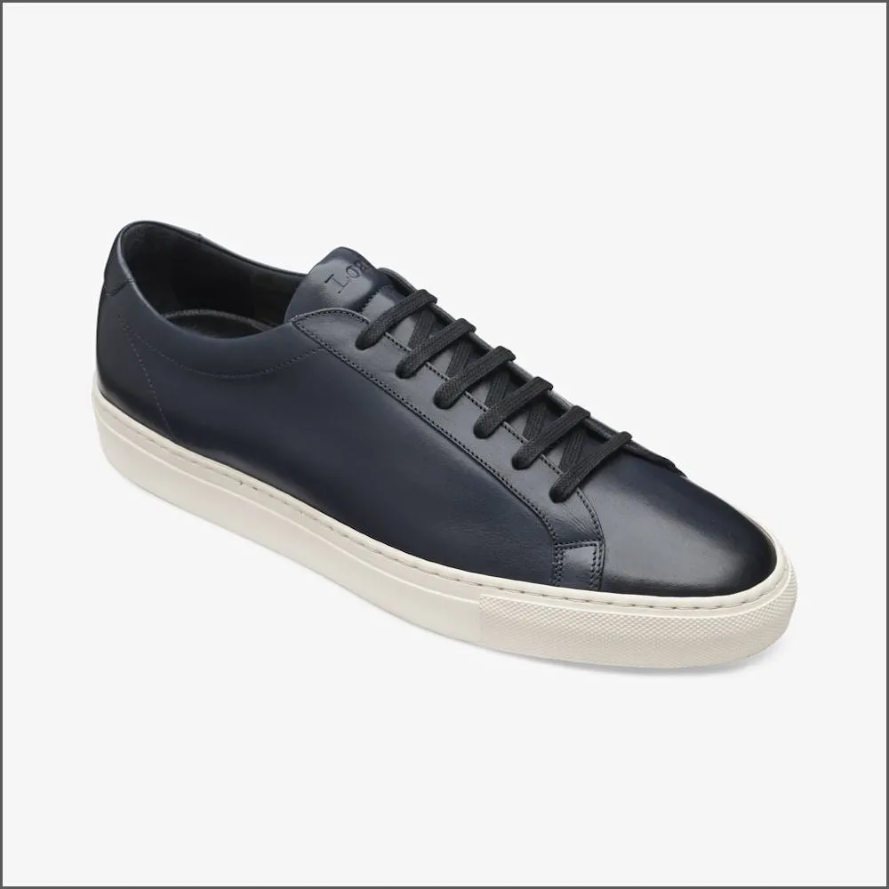 Loake Sprint Navy Sneaker@