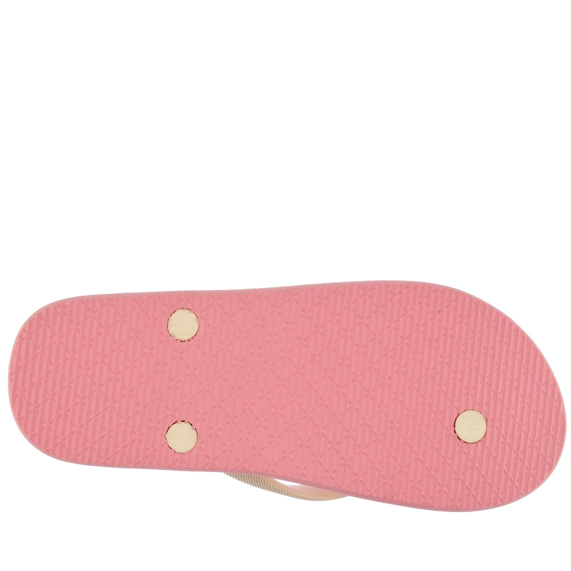 LOGO MOKER - Flip-Flops - Thongs - Unisex - PINK-BEIGE LT-ORANGE