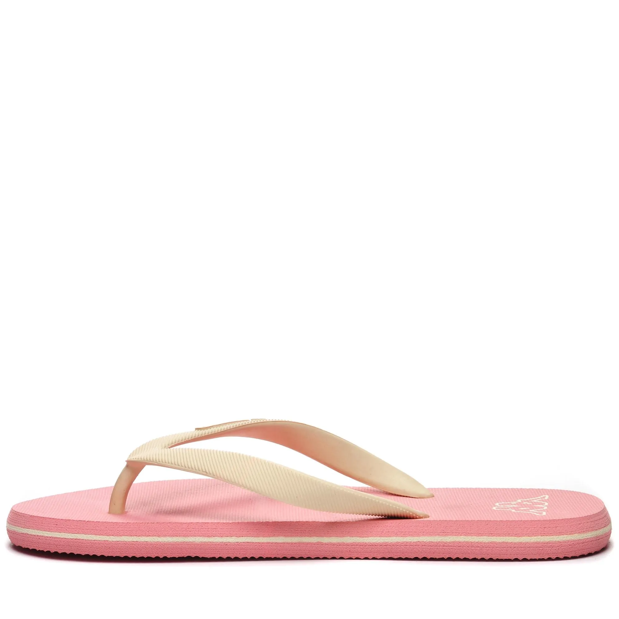 LOGO MOKER - Flip-Flops - Thongs - Unisex - PINK-BEIGE LT-ORANGE