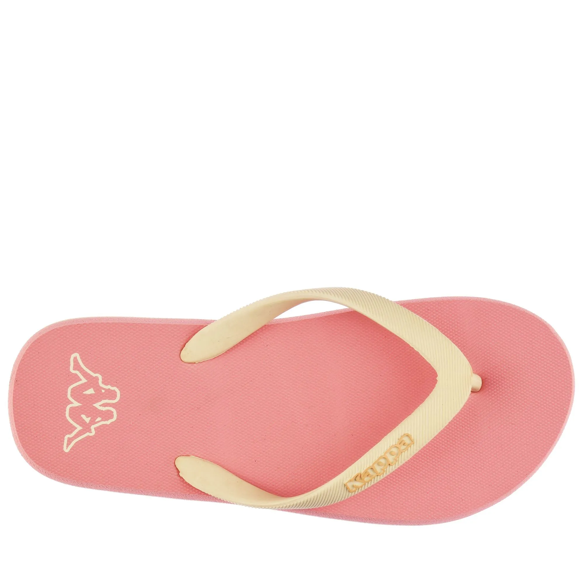 LOGO MOKER - Flip-Flops - Thongs - Unisex - PINK-BEIGE LT-ORANGE