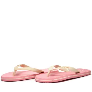 LOGO MOKER - Flip-Flops - Thongs - Unisex - PINK-BEIGE LT-ORANGE