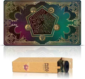 Mana Blast (Stitched) - MTG Playmat - Compatible with Magic The Gathering Playmat - Play MTG, YuGiOh, TCG - Original Play Mat Art Designs & Accessories